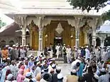 The dargah of Moinuddin Chishti, Ajmer.