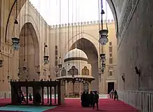 The Madrasa-Mosque of Sultan Hasan (built between 1356 and 1361), the largest and one of the most impressive Mamluk monuments