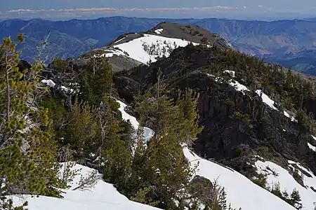 The other brothers from the west summit of Three Brothers