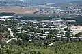 Kibbutz Tzora seen from Tzora Forest