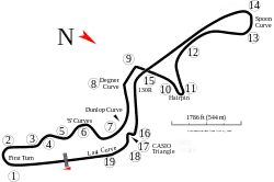 Suzuka International Racing Course (last modified in 1991)