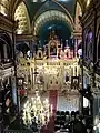 Interior view of the Bulgarian St. Stephen Church