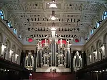 The Sydney Town Hall Centennial Hall interior