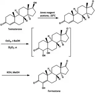 A Synthesis of Formestane.