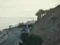 View of entrance to the Israeli terminal from Mount Tallul.