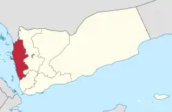 Location of Tihama