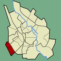 Location of Ränilinn in Tartu.