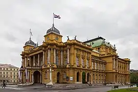 Croatian National Theatre in Zagreb