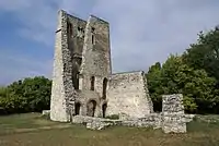 Ruin of medieval church, Alsódörgicse