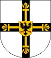 Imperial Eagle in the coat of arms of the grand master of the Teutonic Order (13th century)