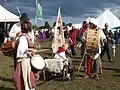 Entertainers at the festival