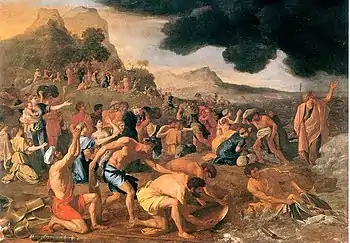 Nicolas Poussin, The Crossing of the Red Sea, 1634