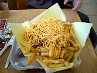 Chili cheese fries