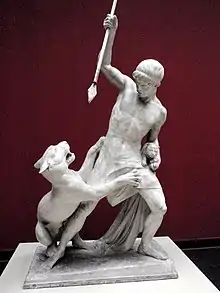 Jens Adolf Jerichau: The Panther Hunter (1846)