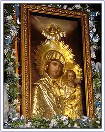 Sitka Icon of the Most Holy Theotokos.