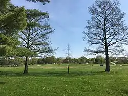 Tilles Park in the North Hampton neighborhood of St. Louis in May 2018