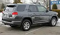 Toyota 4Runner SR5, rear view