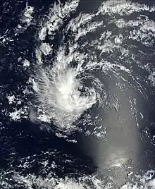 Tropical Storm Gaston out in the Atlantic as a tropical wave on September 4, 2010