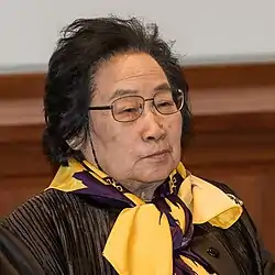 屠呦呦 [Tu Youyou] (1930–present) known for discovering malaria treatments.