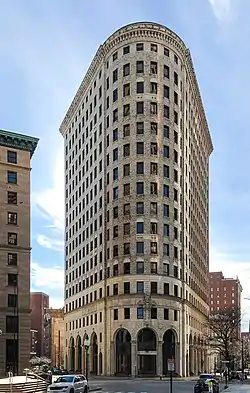 The 215 ft. tall Turk's Head Building, completed in 1913