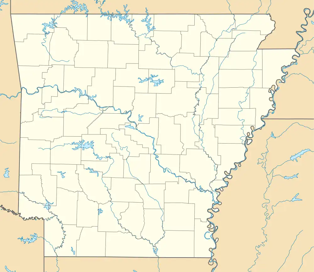 Helena–West Helena, Arkansas is located in Arkansas