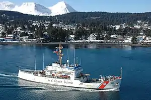 The USCGC Storis (WMEC-38) after decommissioning.