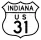 U.S. Route 31 Alternate marker