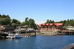 Ucluelet's public dock