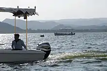 Boats at the lake.