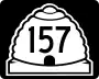 State Route 157 marker