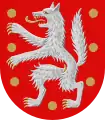 A coat of arms of the Valtimo municipality (Finland)