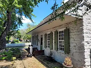 Exterior of the Vander Ende–Onderdonk House in 2022