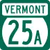 Route 25A marker