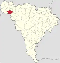 Location in Alba County