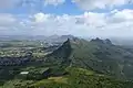 View from Le Pouce facing Moka village