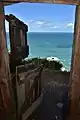 View from inside Hawker's Hut