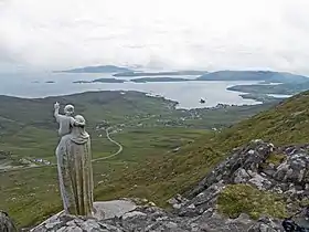 View from Heaval of Castlebay, looking south to Vatersay