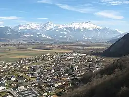 Vionnaz village