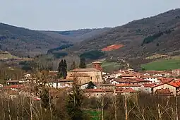 Skyline of Ojacastro