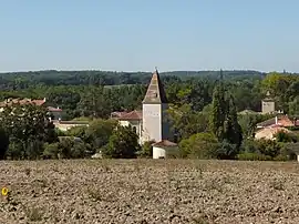 A general view of Cazeneuve