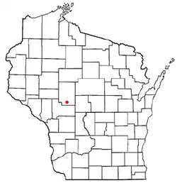 Location of Levis, Wisconsin