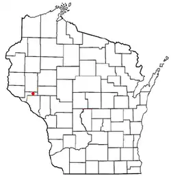 Location of Lima, Pepin County, Wisconsin