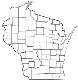 Location of Ross, Wisconsin