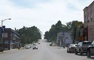 East terminus of Highway 29 in downtown Kewaunee