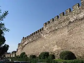 Image 63Part of the Byzantine Walls of Thessaloniki (from History of Greece)