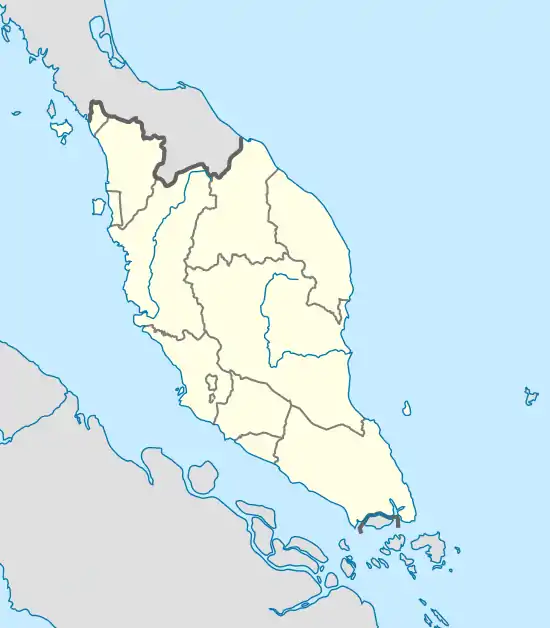 Bidong is located in Peninsular Malaysia