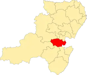 Location of the ward