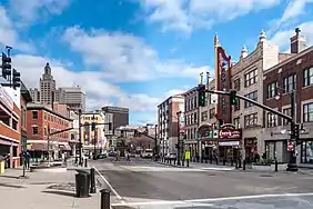 PPAC Square in Downtown Providence