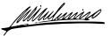 Wilhelmina's signature