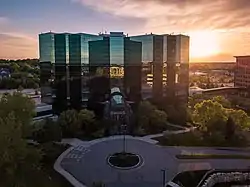 Wisconsin Trade Center in Middleton at sunset